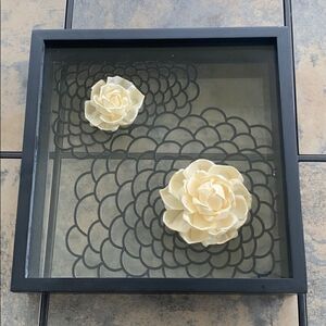 Pier 1 Shadow Box Wall Art Decor